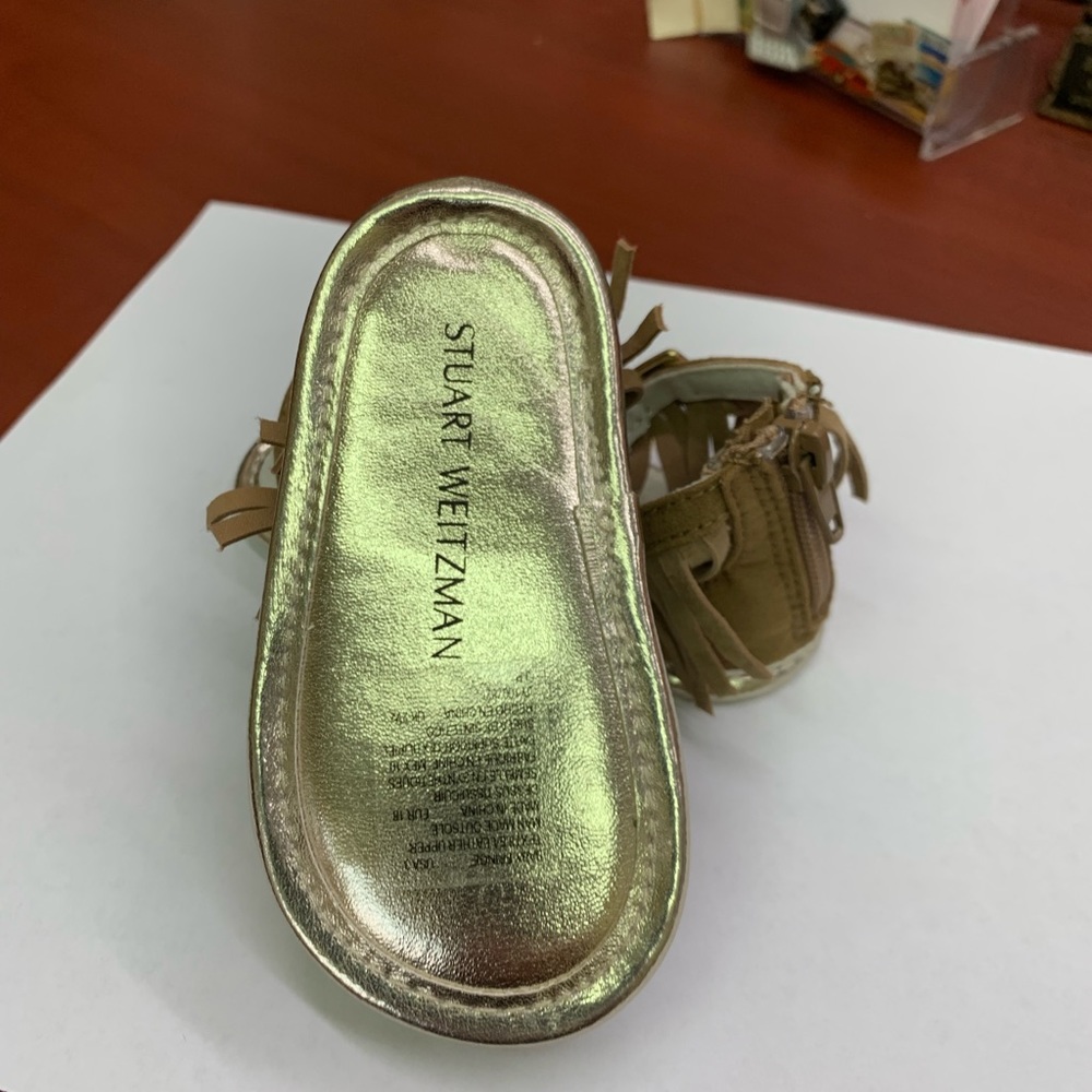 🌷  STUART WEITZMAN BABY SIZE 3 NWT - Picture 5 of 8